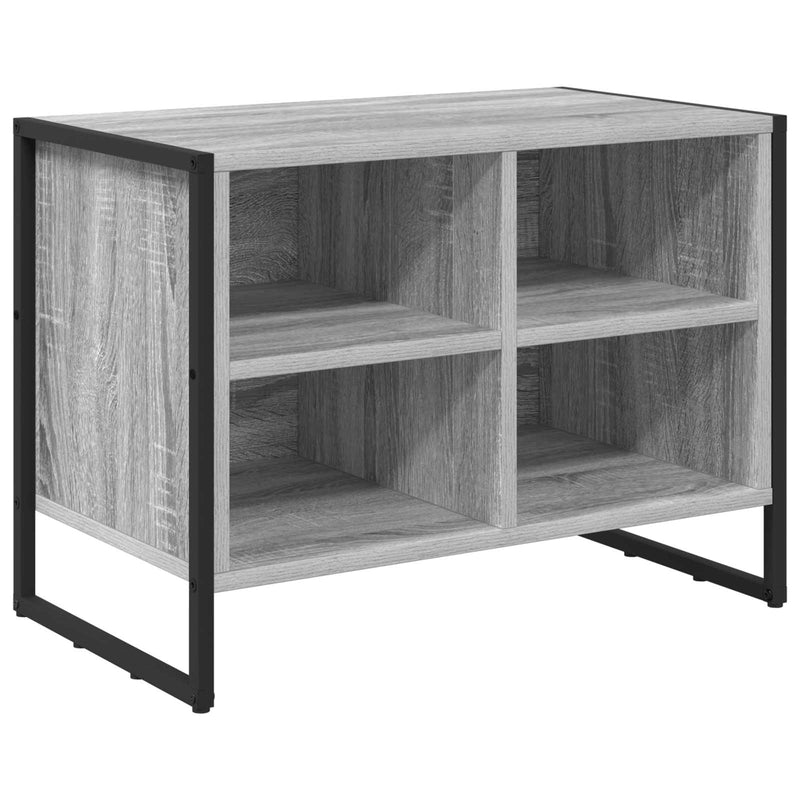 Afbeelding laden in galerijviewer, Vidaxl schoenenkast grijs sonoma 60 x 35 x 44 cm bewerkt hout