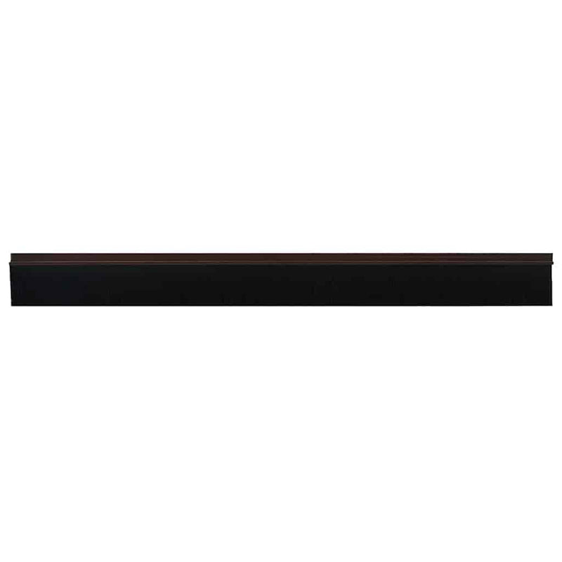 ギャラリービューアに画像をロードする, Vidaxl zelfklevende deurborstels 6 pcs bruin 100 cm aluminium legering