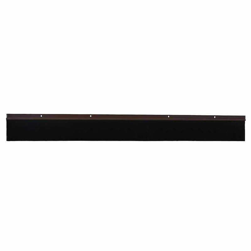 Afbeelding laden in galerijviewer, Vidaxl schroefbare deurborstelafsluitingen 2 pcs bruin 100 cm