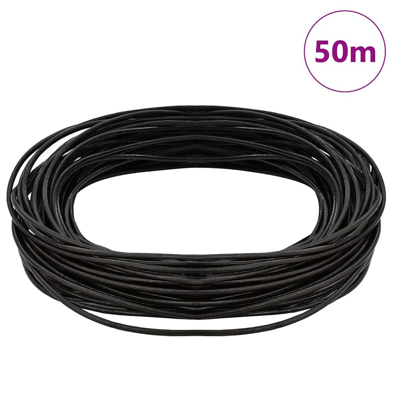 ギャラリービューアに画像をロードする, Vidaxl leren koord donkerbruin ø1,5 mm x 50 m leer