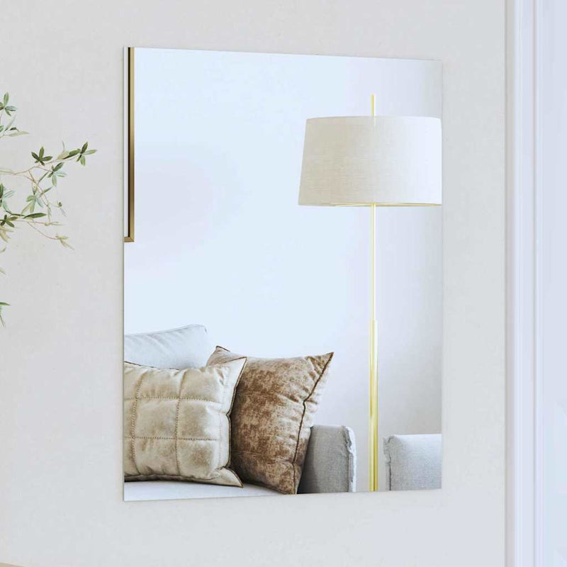 Afbeelding laden in galerijviewer, Vidaxl wandspiegel rechthoekig 50 x 60 cm gehard glas