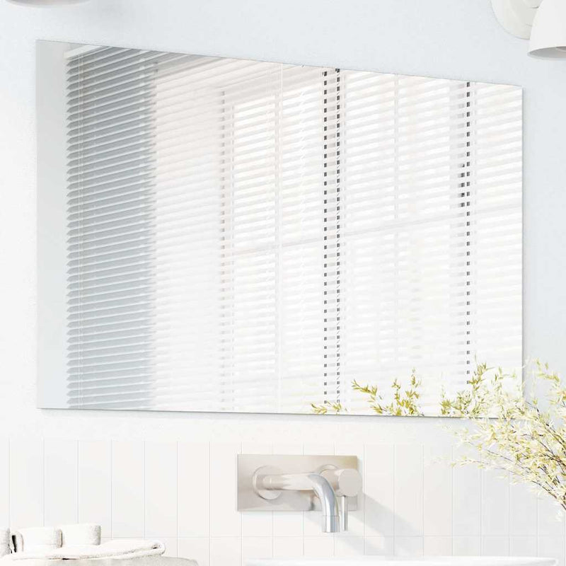 Afbeelding laden in galerijviewer, Vidaxl wandspiegel rechthoekig 50 x 80 cm gehard glas
