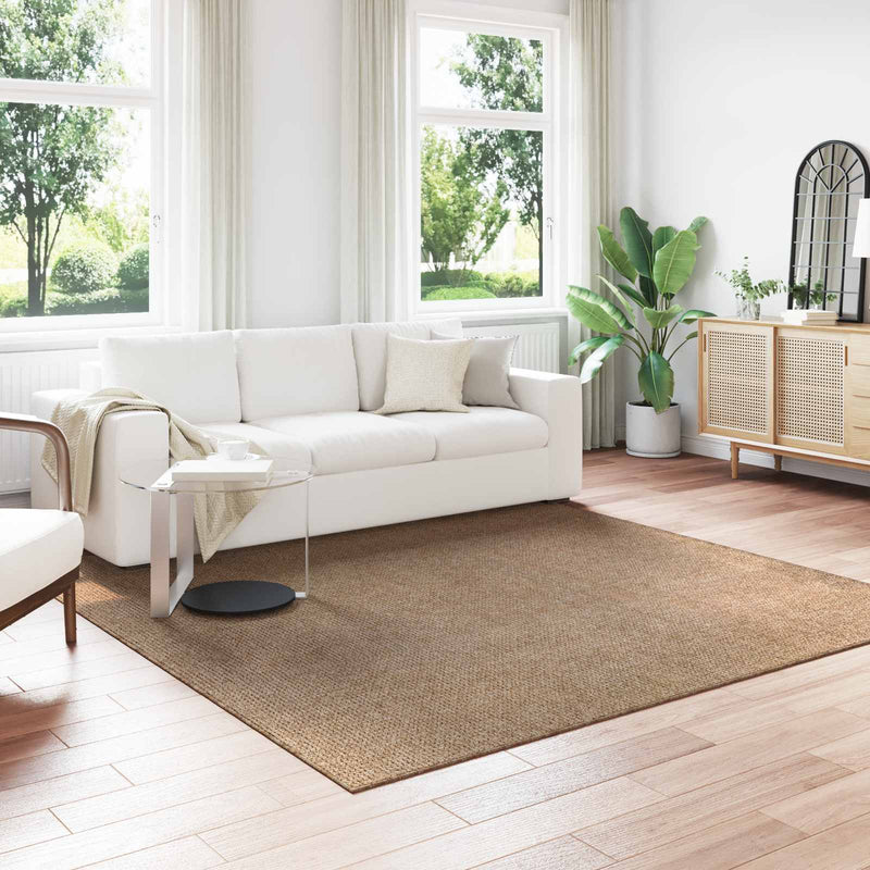 ギャラリービューアに画像をロードする, Vidaxl vloerkleden vierkant huarte naturel 240 x 240 cm polyester