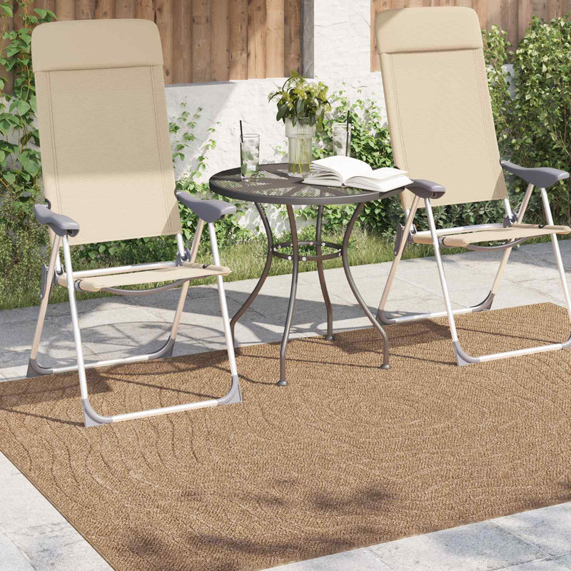 Chargez l'image dans la visionneuse de la galerie, Vidaxl vloerkleden moiré huarte naturel 230 x 160 cm polyester