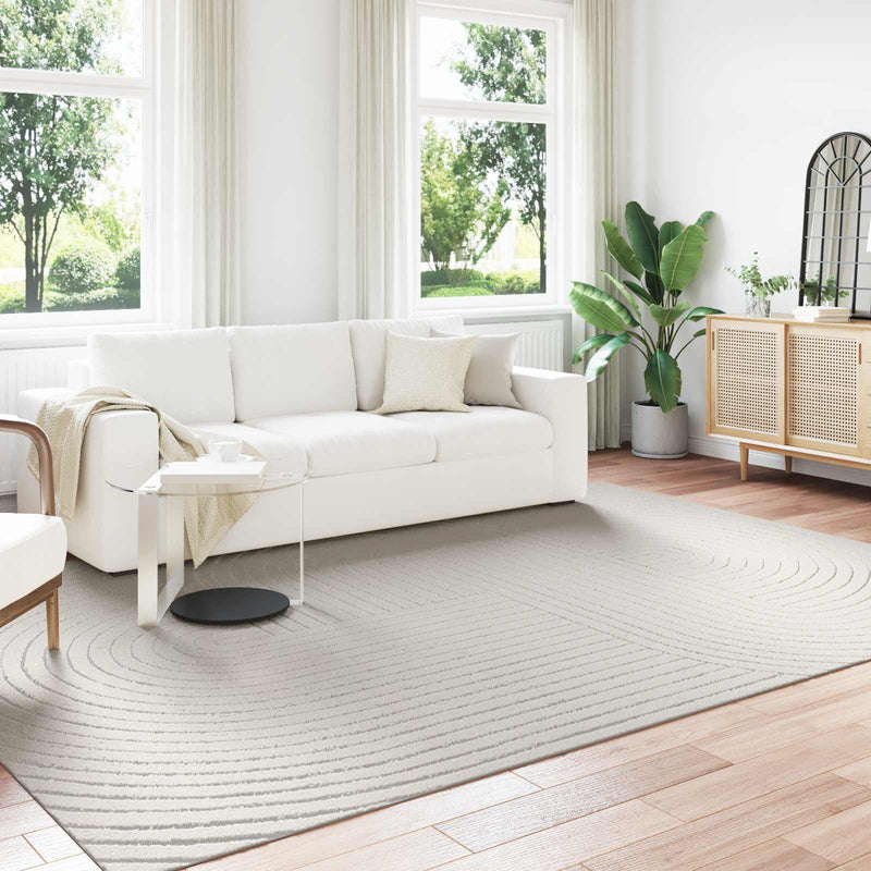 Afbeelding laden in galerijviewer, Vidaxl vloerkleden rechthoekig huarte crème 340 x 240 cm polyester