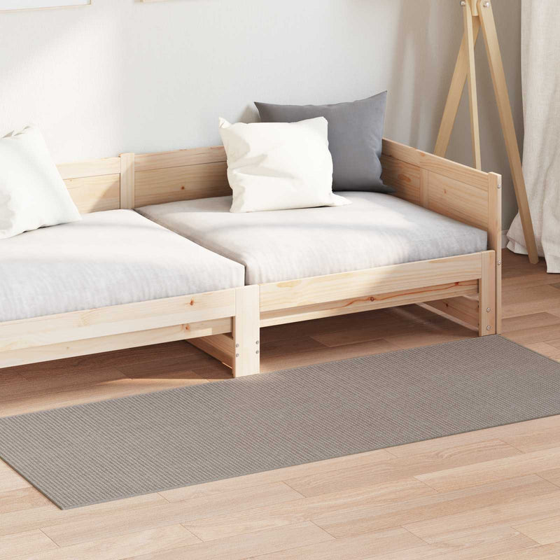 Afbeelding laden in galerijviewer, Vidaxl vloerkleden huarte crème en taupe 150 x 80 cm polyester