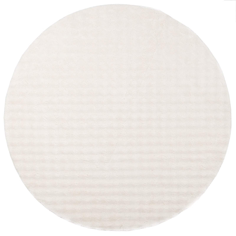 Chargez l'image dans la visionneuse de la galerie, Vidaxl vloerkleden rond huarte crème ø 160 cm polyester