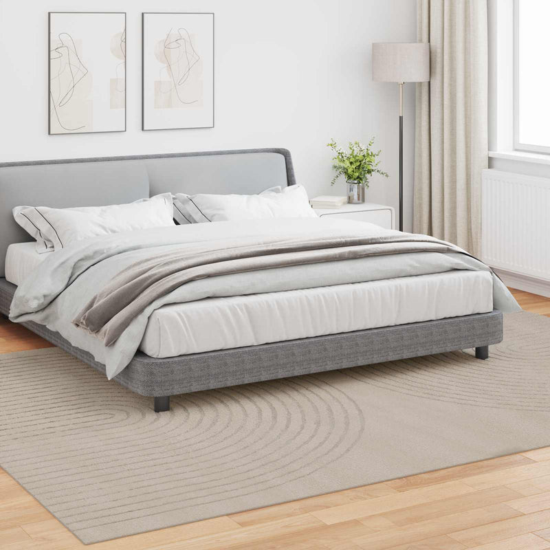 Afbeelding laden in galerijviewer, Vidaxl vloerkleden rechthoekig huarte beige 340 x 240 cm polyester