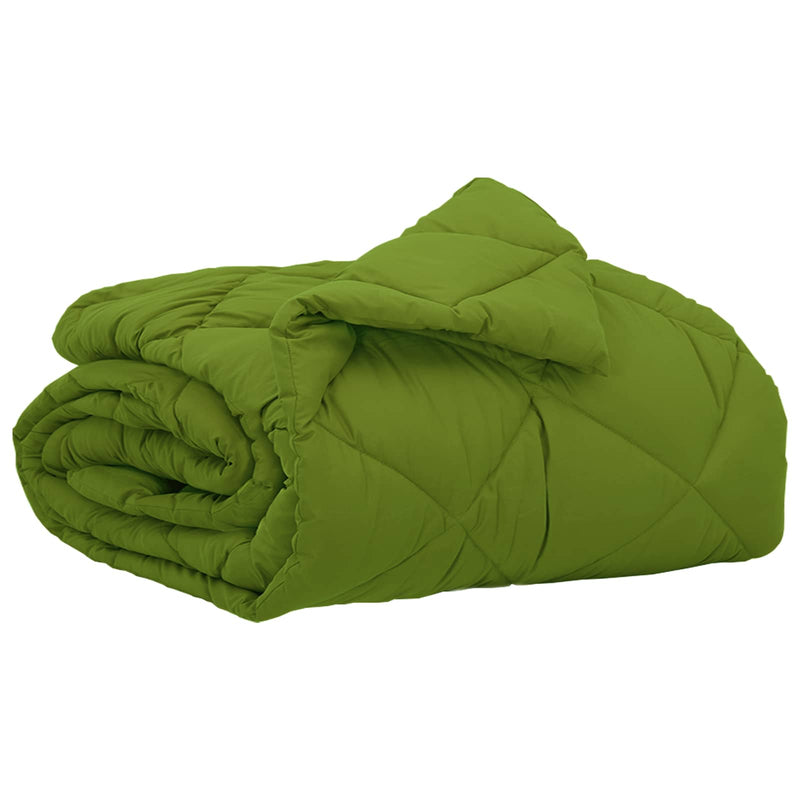 Afbeelding laden in galerijviewer, Vidaxl zomer dekbed groen 200 x 140 cm microfiber