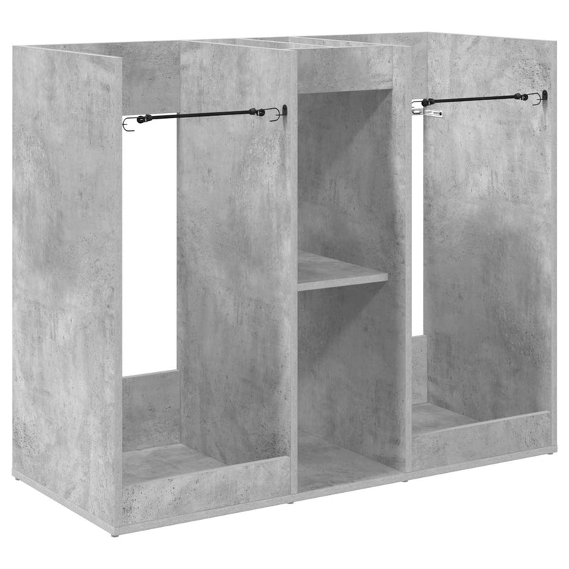 Chargez l'image dans la visionneuse de la galerie, Vidaxl golfkast effen beton grijs 102 x 45 x 85,5 cm