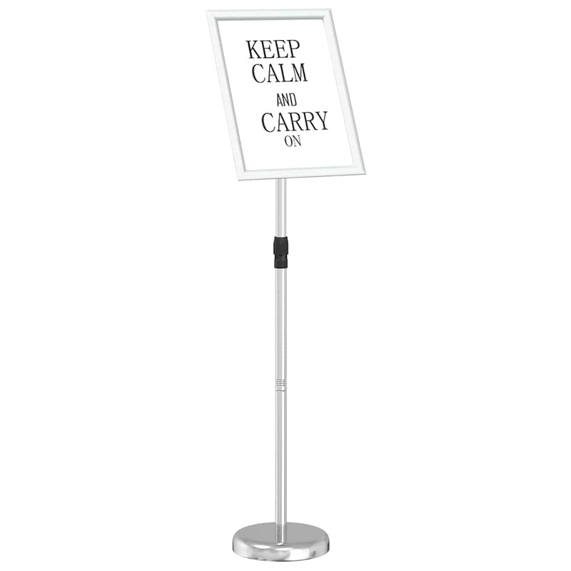 Afbeelding laden in galerijviewer, Vidaxl beurs displays zilver 25 x 25 x 125 cm aluminium