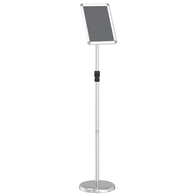 Chargez l'image dans la visionneuse de la galerie, Vidaxl beurs displays zilver 25 x 25 x 125 cm aluminium