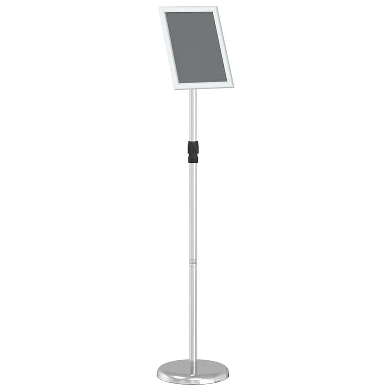 Chargez l'image dans la visionneuse de la galerie, Vidaxl beurs displays zilver 25 x 25 x 125 cm aluminium