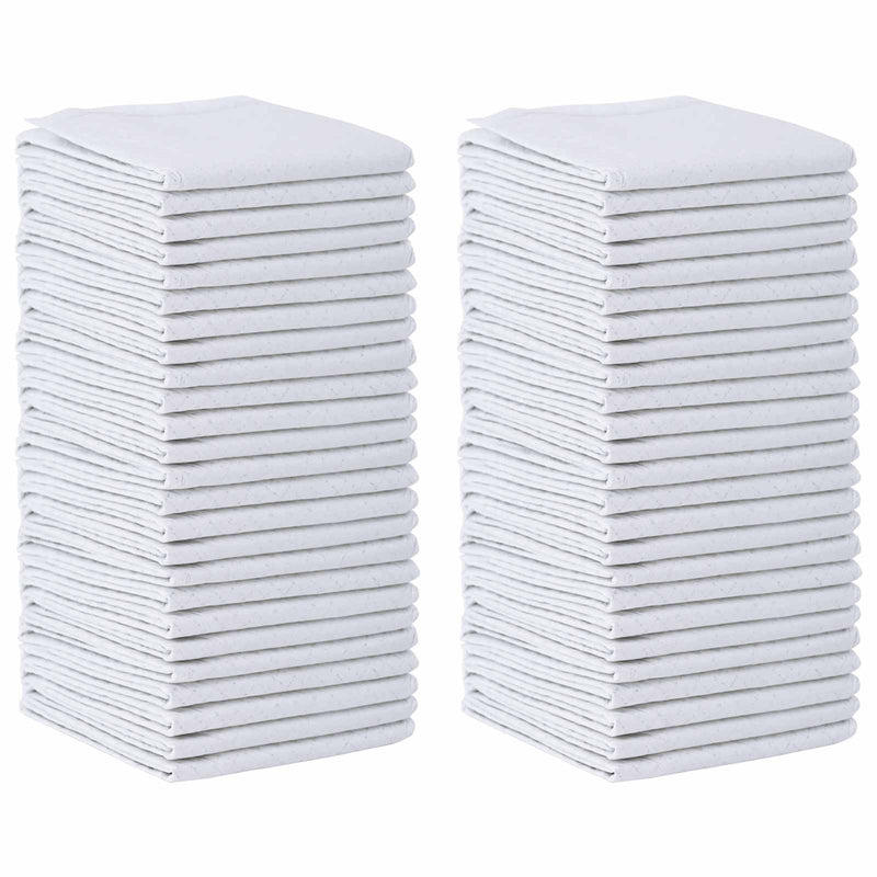 Afbeelding laden in galerijviewer, Vidaxl niet-geweven stof huisdier trainingspad 50 pcs 60 x 45 cm
