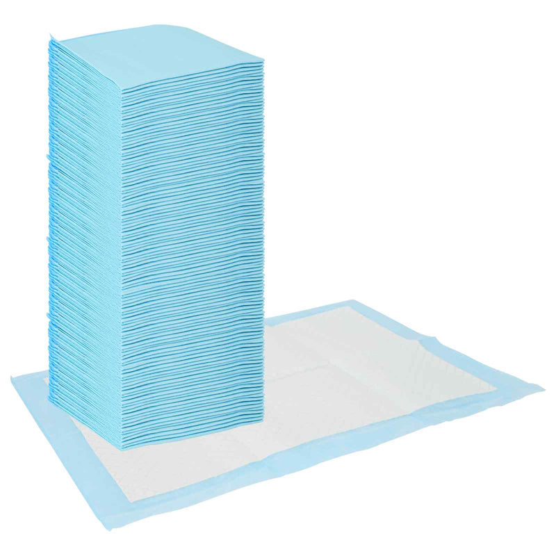 Afbeelding laden in galerijviewer, Vidaxl niet-geweven stof huisdier trainingspad 200 pcs blauw en wit