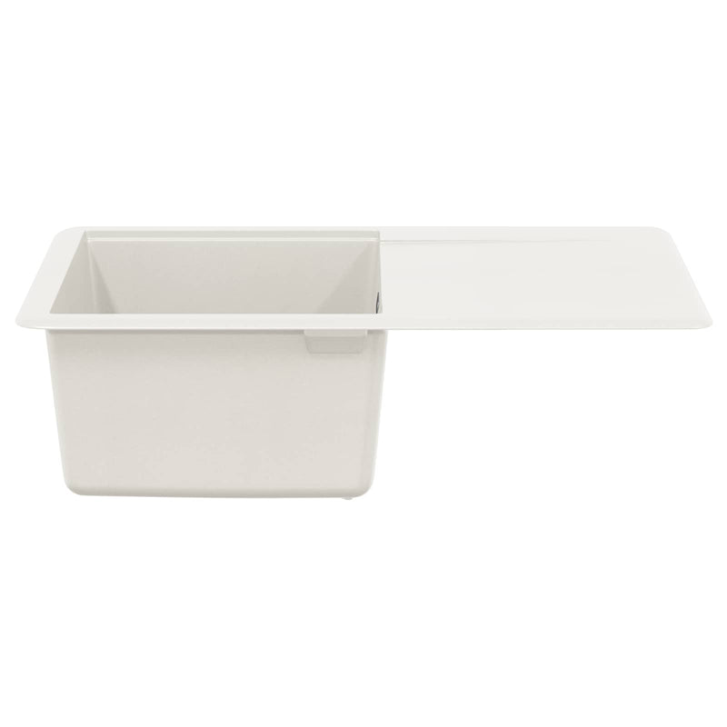 ギャラリービューアに画像をロードする, Vidaxl wasbak wit 670 x 460 mm 80% kwarts en 20% hars