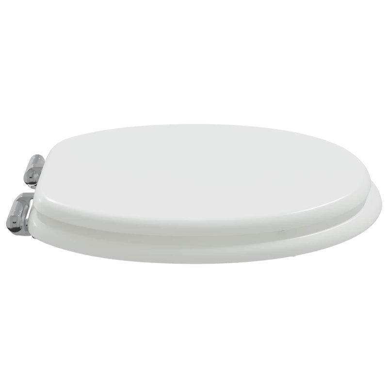 ギャラリービューアに画像をロードする, Vidaxl zachte sluit toiletbril wit 44 x 38 cm mdf-plaat