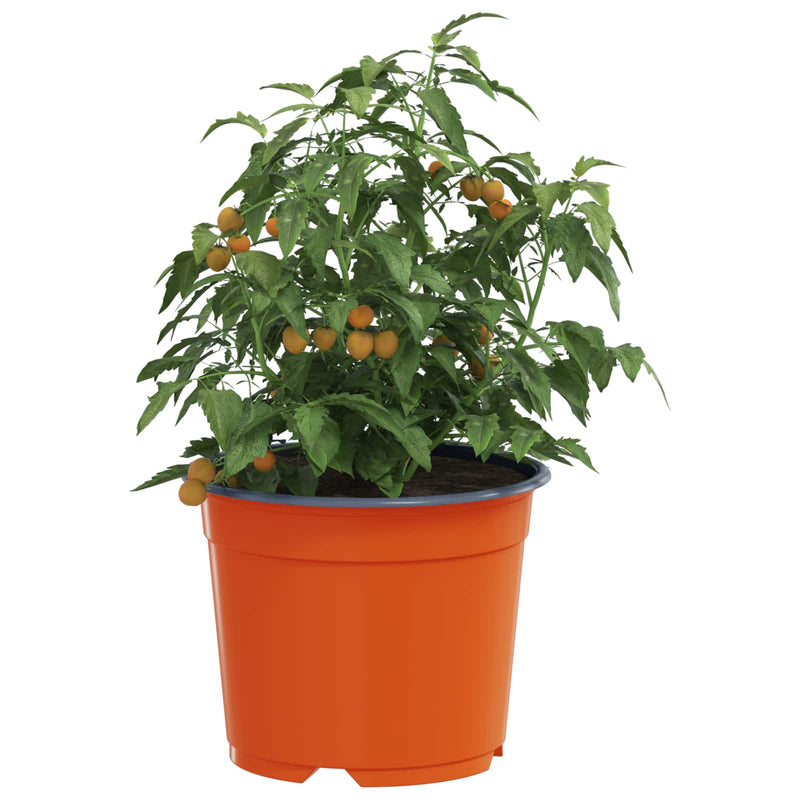 Afbeelding laden in galerijviewer, Vidaxl bloempot 50 pcs terracotta ø 15 x 12.5 cm kunststof