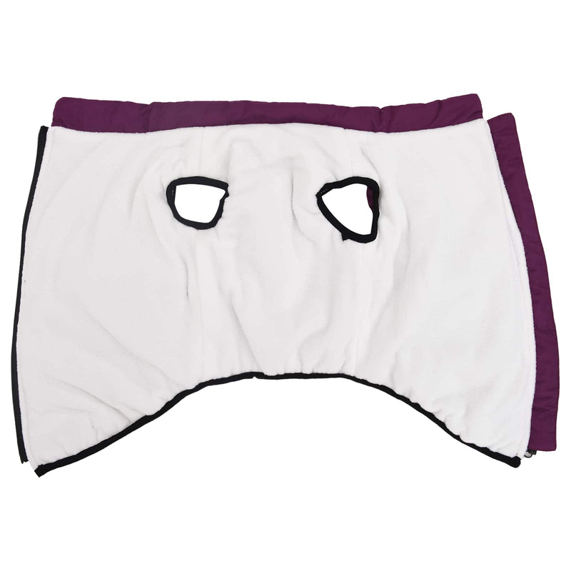 ギャラリービューアに画像をロードする, Vidaxl hondenjas met harnas paars 5xl fleece en polyester