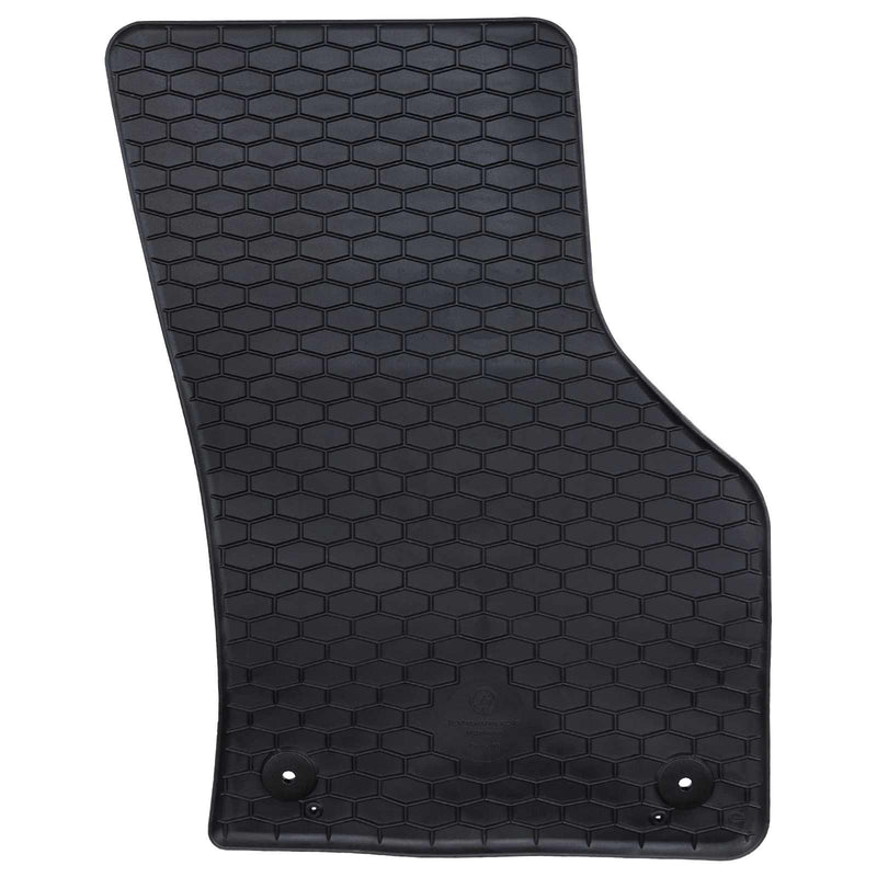 Chargez l'image dans la visionneuse de la galerie, Vidaxl autobodemmat 4 pcs zwart geschikt voor audi a3 2012-2020 rubber