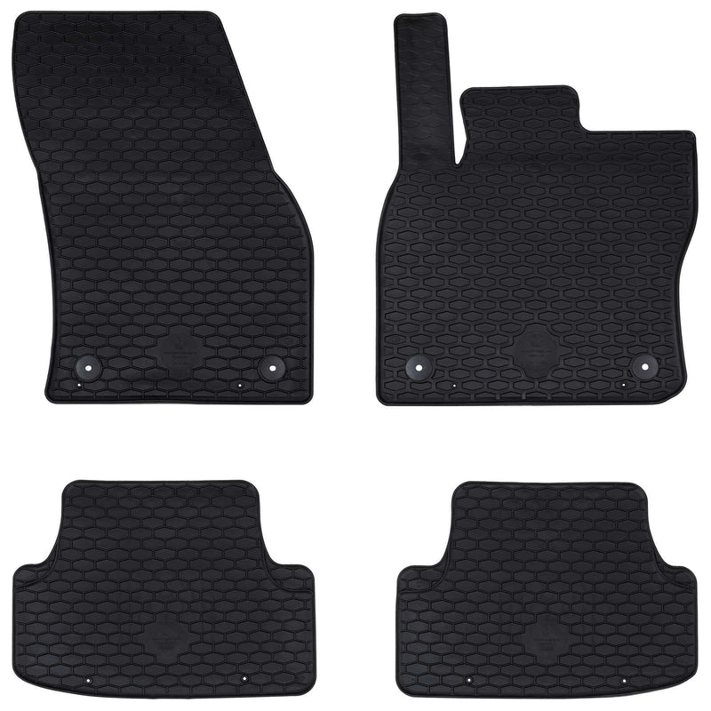 ギャラリービューアに画像をロードする, Vidaxl autobodemmat 4 pcs zwart zitting ateca , škoda karoq tpe