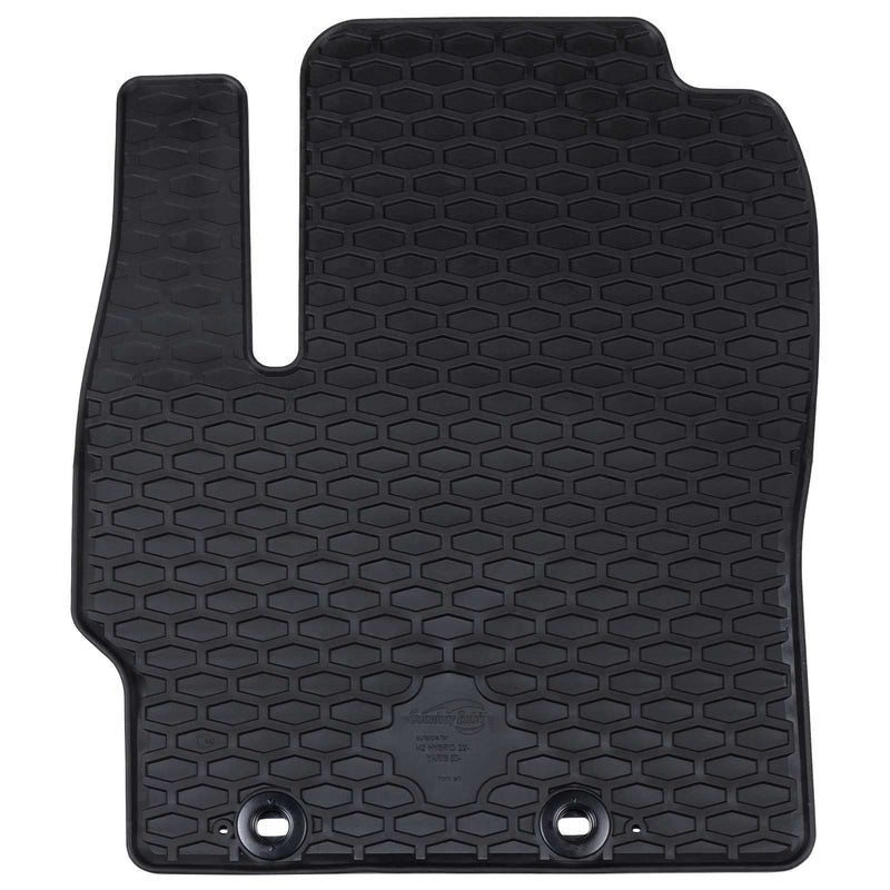 Chargez l'image dans la visionneuse de la galerie, Vidaxl autobodemmat 4 pcs zwart rubber
