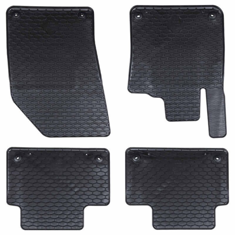 Afbeelding laden in galerijviewer, Vidaxl autobodemmat 4 pcs zwart geschikt voor volvo s60 v60 4d aft