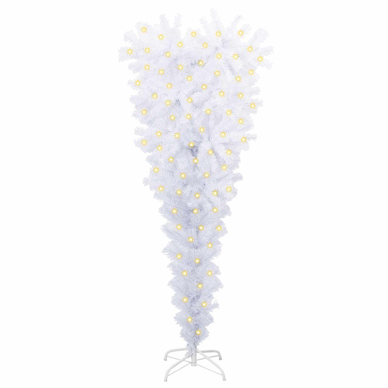 Afbeelding laden in galerijviewer, Vidaxl kunstkerstboom met 150 led wit 120 cm pvc en staal