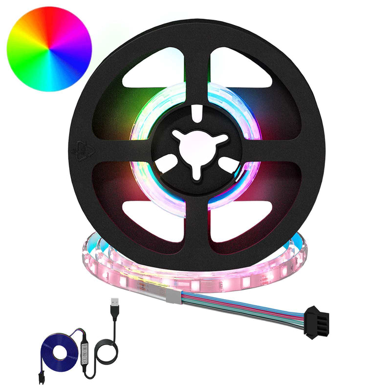 Afbeelding laden in galerijviewer, Vidaxl led-strip 2 pcs zwart en transparant 250 mm koper en kunststof