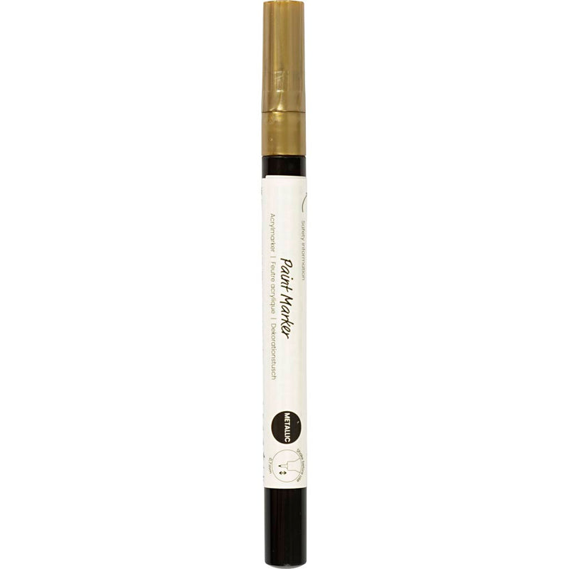 Chargez l'image dans la visionneuse de la galerie, Https: www.cchobby.nl decoratieve-stift-metallic-lijndikte-0-7-mm-extra-fijn-goud-1-stuk