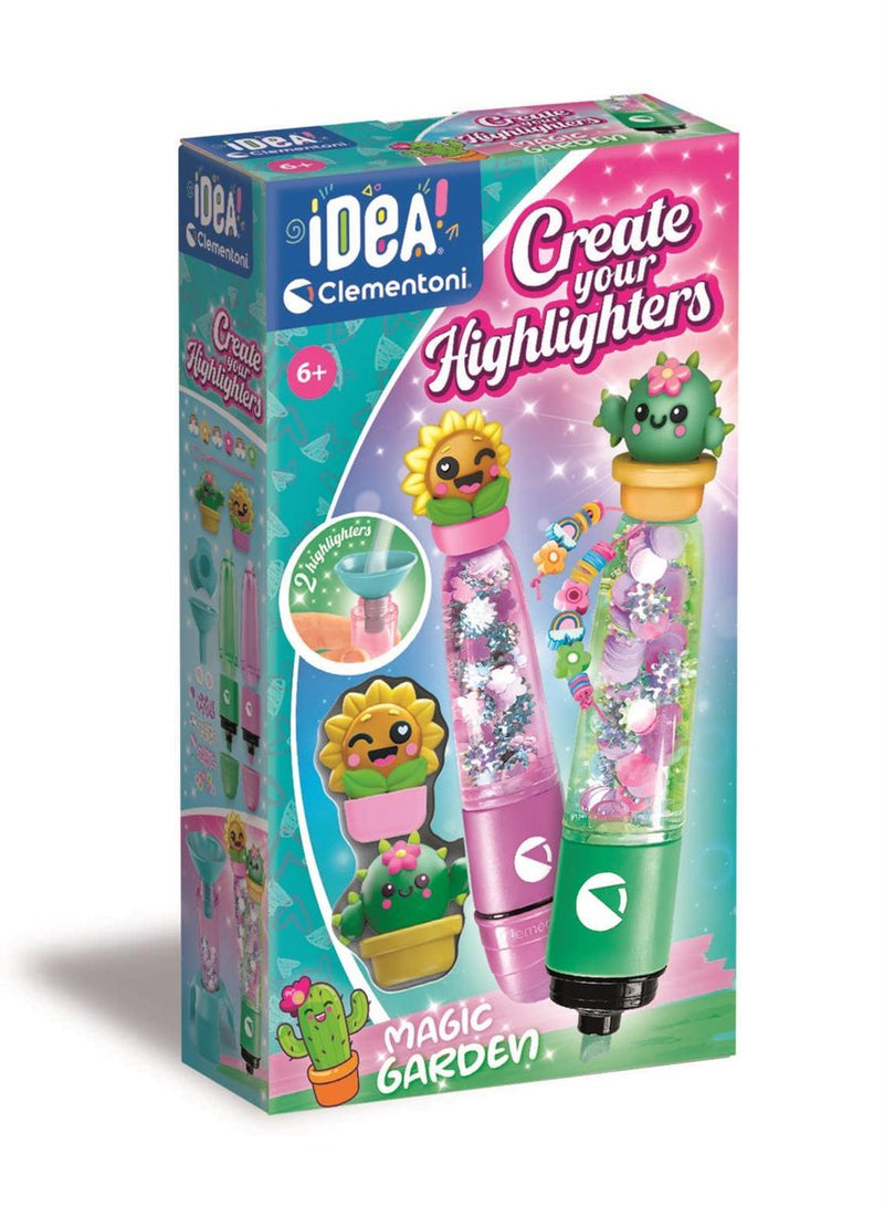 ギャラリービューアに画像をロードする, Clementoni idea maak je eigen markeerstiften - tuin