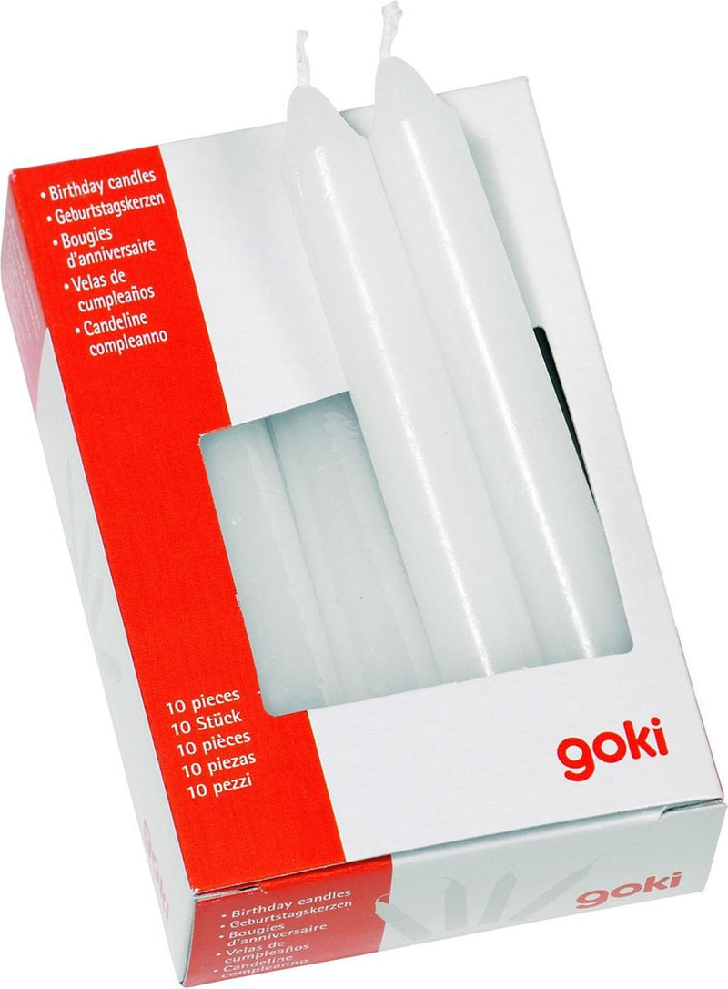 Afbeelding laden in galerijviewer, Goki verjaardagskaarsjes, 10st.