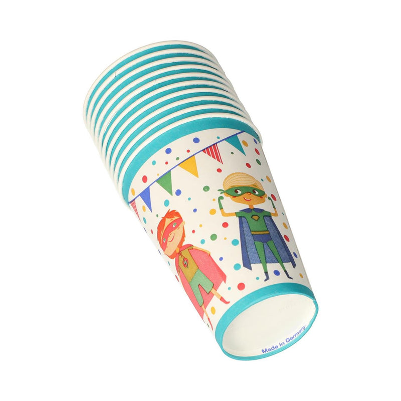 Load image into Gallery viewer, Papstar bekers superhero karton 0,2l ø7x9,7cm