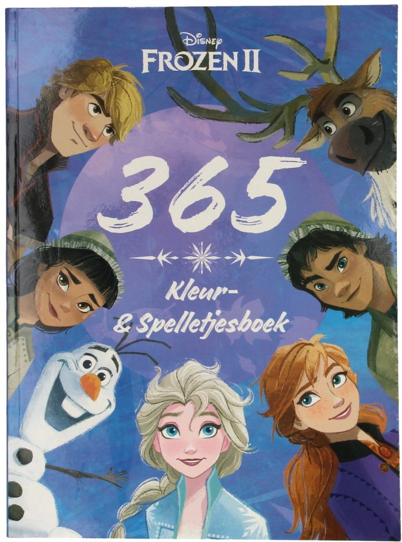 Afbeelding laden in galerijviewer, Boek specials nederland bv disney 365 spelletjesboek frozen