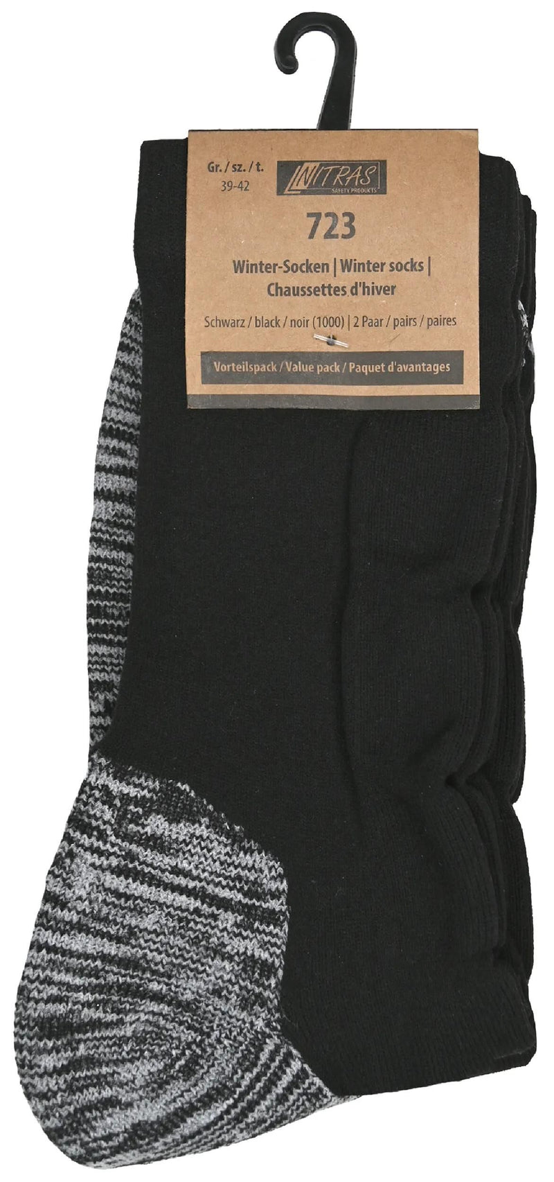 Load image into Gallery viewer, Nitras safety socken winter winter socks sw size 35-3 nitras 1pk with 2 pairs