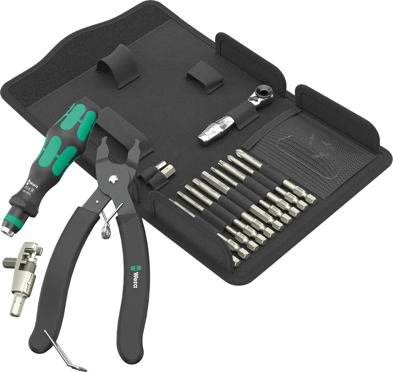 Load image into Gallery viewer, Wera werkzeugsatz kettennieter 9532 chain rivet workshop set 9532