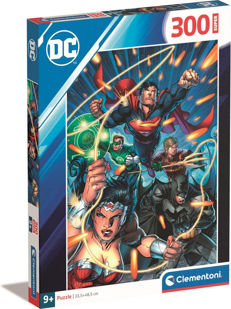 Afbeelding laden in galerijviewer, Clementoni legpuzzel super color dc comics justice league, 300st.