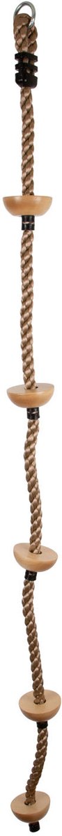 Afbeelding laden in galerijviewer, Small foot - klimladder met houten opstapjes, 190cm