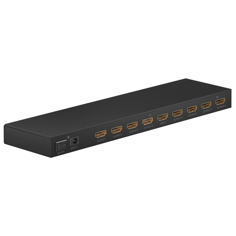 Load image into Gallery viewer, 8-poorts hdmi splitter