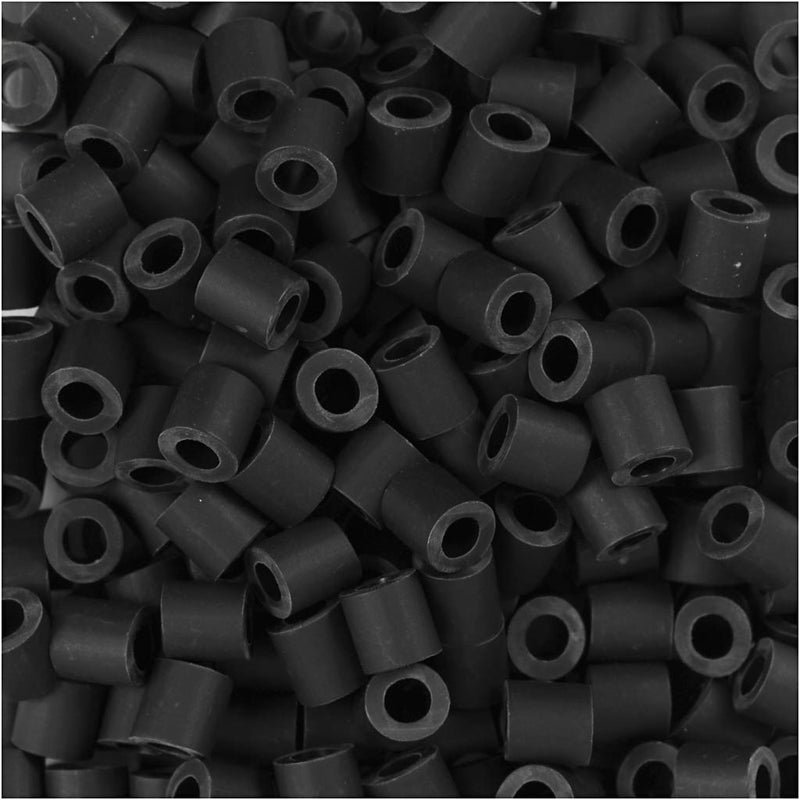 Load image into Gallery viewer, Creativ company https: www.cchobby.nl biobeads-van-nabbi-afm-5x5-mm-gatgrootte-2-5-mm-medium-zwart-1000-stuk-1-doos