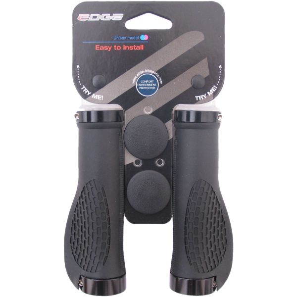 Load image into Gallery viewer, De Edge Ergo City Handvatten - 130mm, Zwart