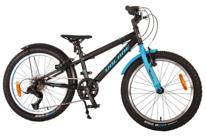 Load image into Gallery viewer, Volare Rocky Kinderfiets - 20 inch - Blauw Zwart - 85% afgemonteerd - 6 speed - Prime Collection