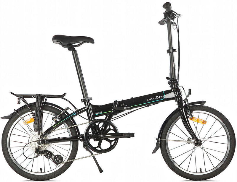 Load image into Gallery viewer, Dahon vouwfiets mariner d8 jet - 20 inch - 6 speed - v brake - obsidian black