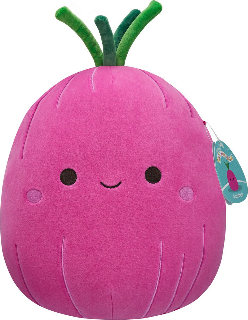 Afbeelding laden in galerijviewer, Squishmallows knuffel pluche - azizbek rode ui , 30cm