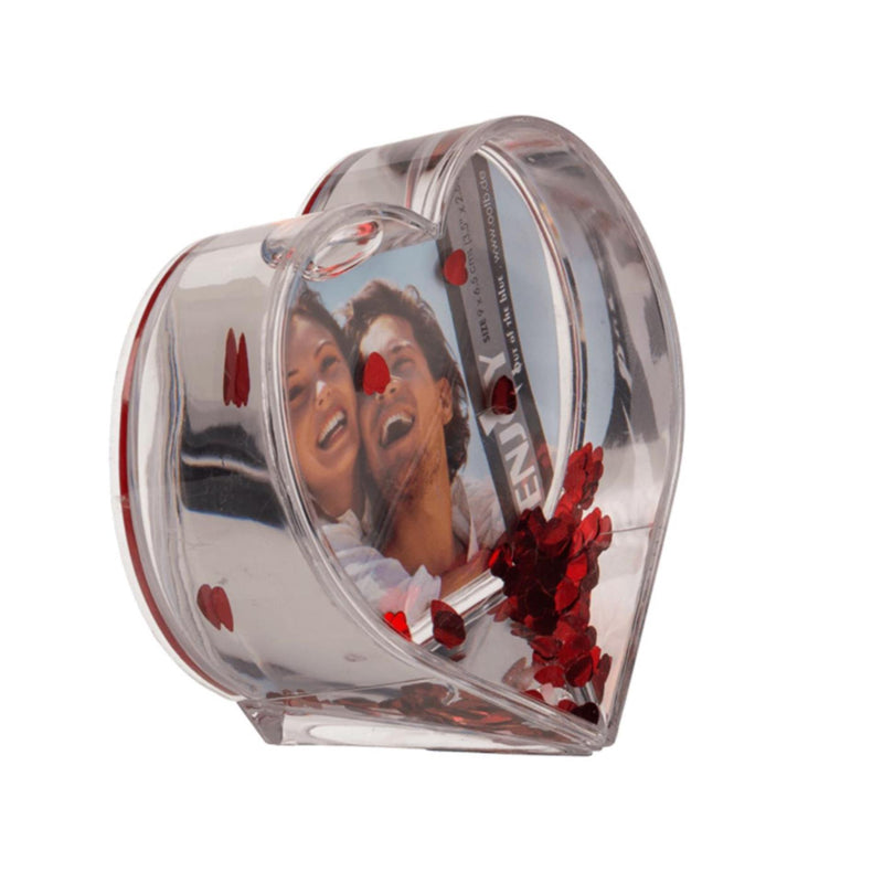 Afbeelding laden in galerijviewer, Ootb 3d-acryl glitterhart waterbol voor foto