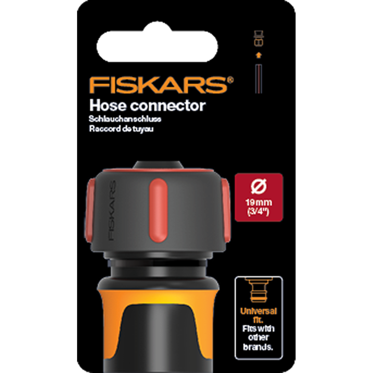 ギャラリービューアに画像をロードする, Fiskars 1067663 - slangkoppeling 19mm | 8 stuks