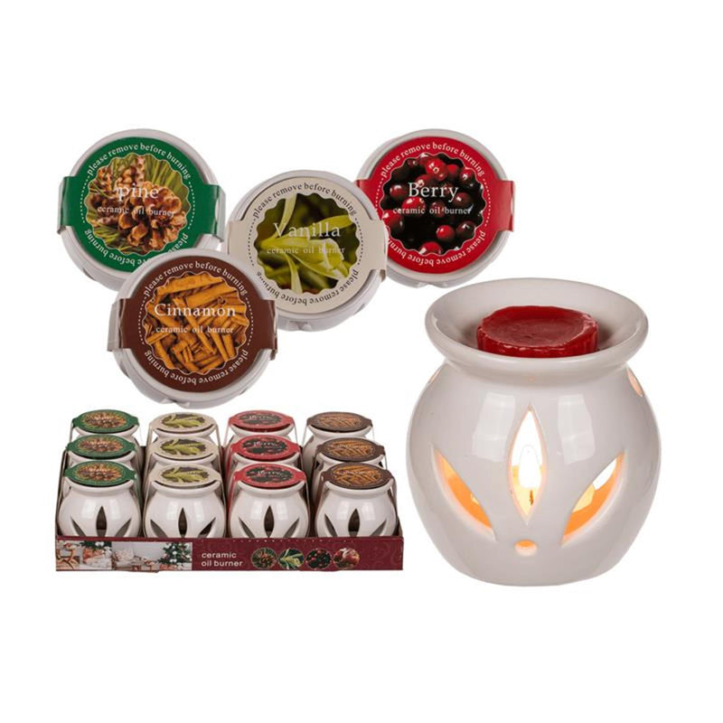 Load image into Gallery viewer, Ootb wax geurbrander porselein 7x8cm