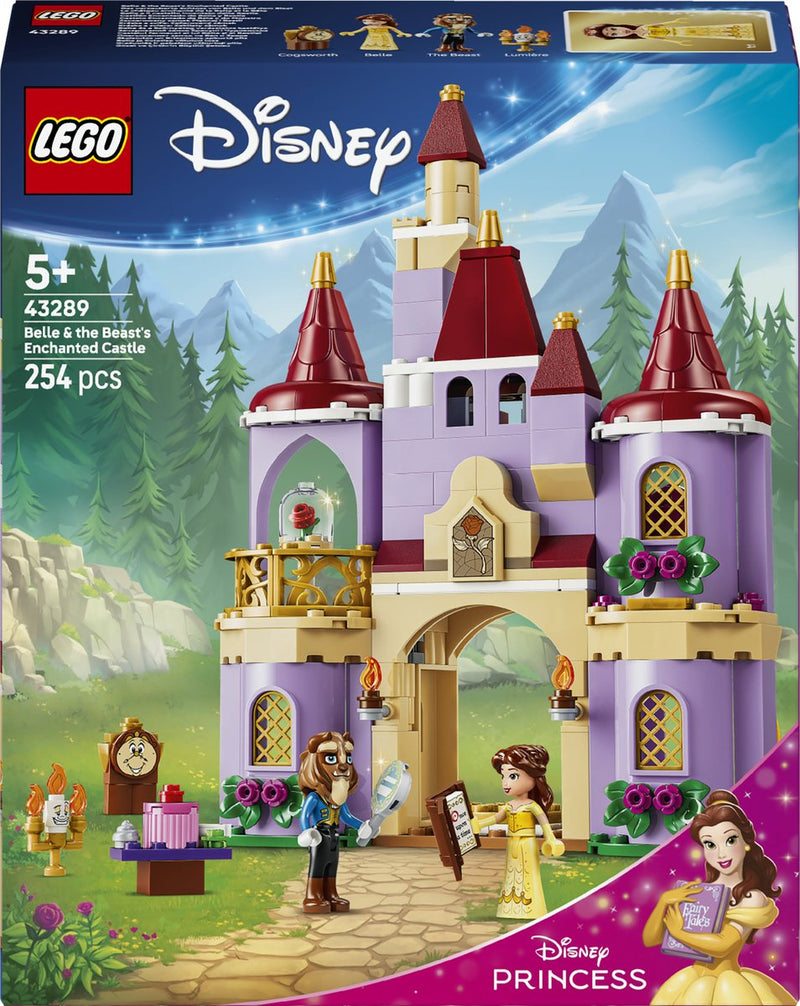 Laden Sie das Bild in Galerie -Viewer, Lego ǀ disney princess het betoverde kasteel van belle en het beest bouwpakket voor kinderen 43289