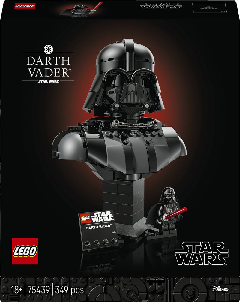Cargue la imagen en el visor de la galería, Lego star wars darth vader buste - 75439