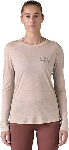 Load image into Gallery viewer, Patagonia cap cool merino graphic l s women's jersey